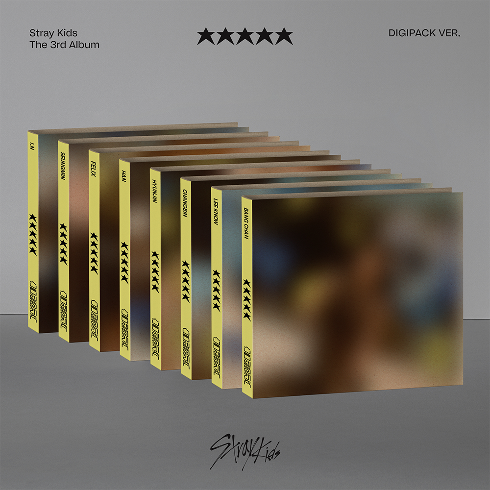 新品未開封 StrayKids アルバム 5star デジパック 8形態セット Stray Kids スキズ 5STAR デジパック 8種セット CD アルバム 5