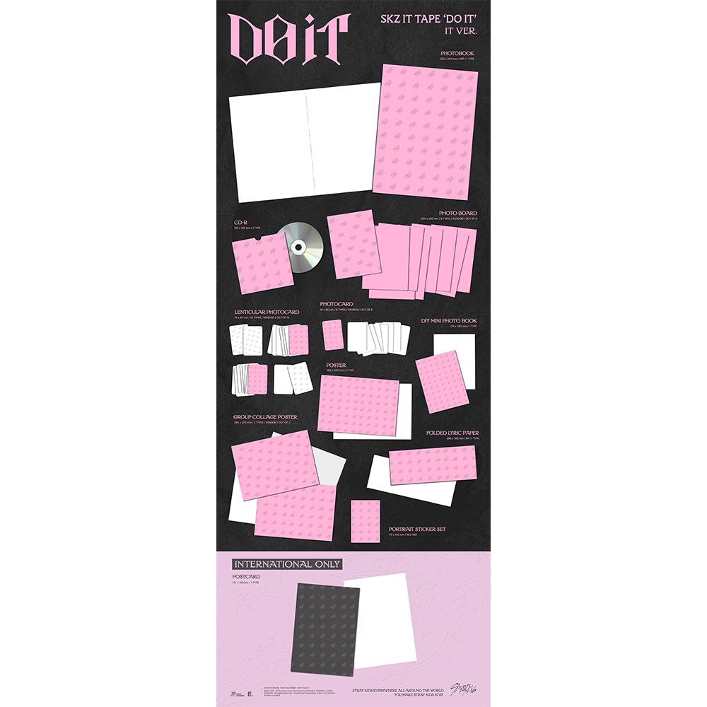 SKZ IT TAPE ‘DO IT’ ('IT VER.') (Signed) Packshot