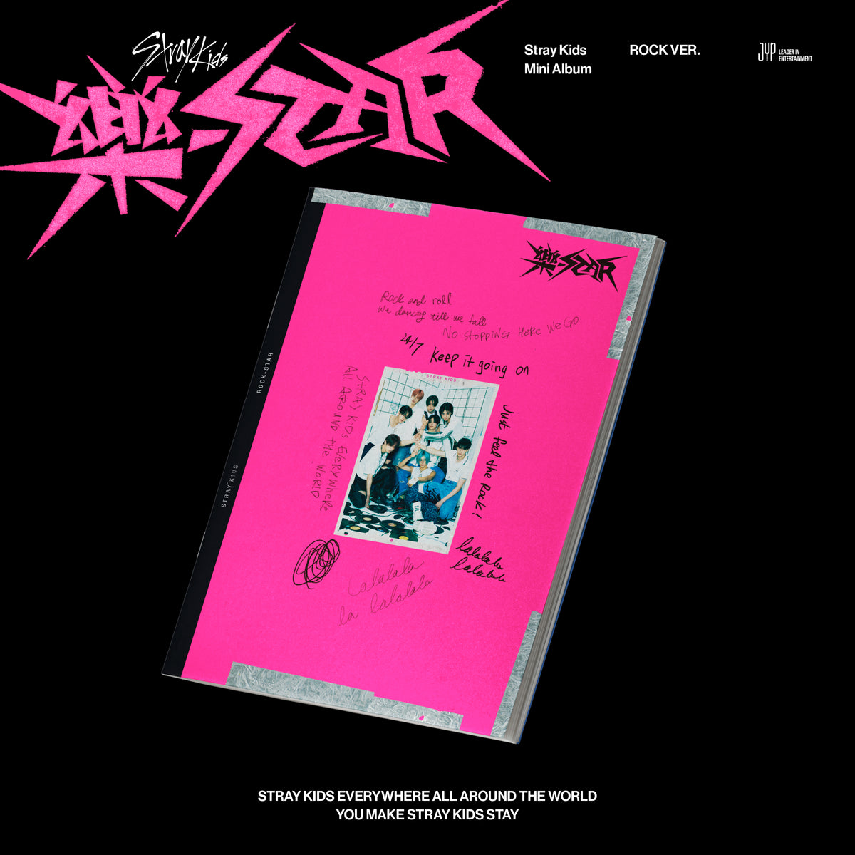 Rockstar Mini ROCK-STAR (ROCK VER.) - Stray Kids 스트레이 키즈 Official Store