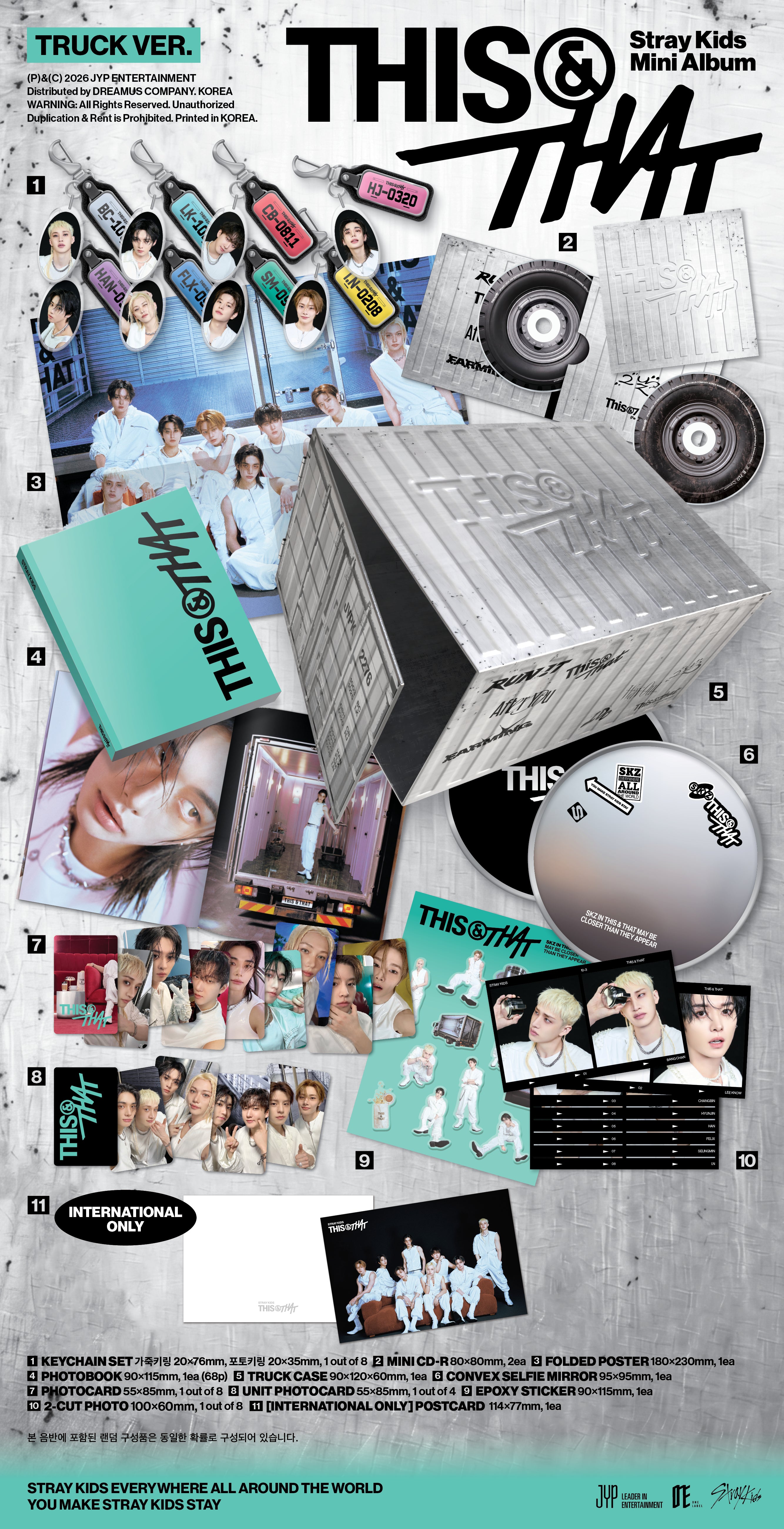 THIS & THAT (TRUCK VER.) - Stray Kids 스트레이 키즈 Official Store